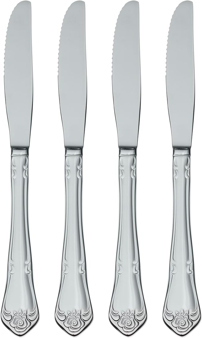 Oneida True Rose 5 Piece Everyday Flatware Serving Set