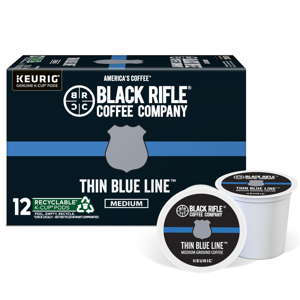 Black Rifle Coffee Medium Roast K Cup Coffee Vanilla Bomb 12 Count
