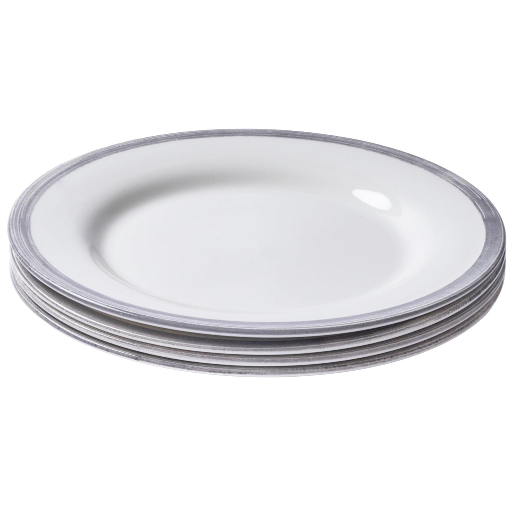 Portmeirion Potter's Mist Dinner Plate - Blue, Set of 4