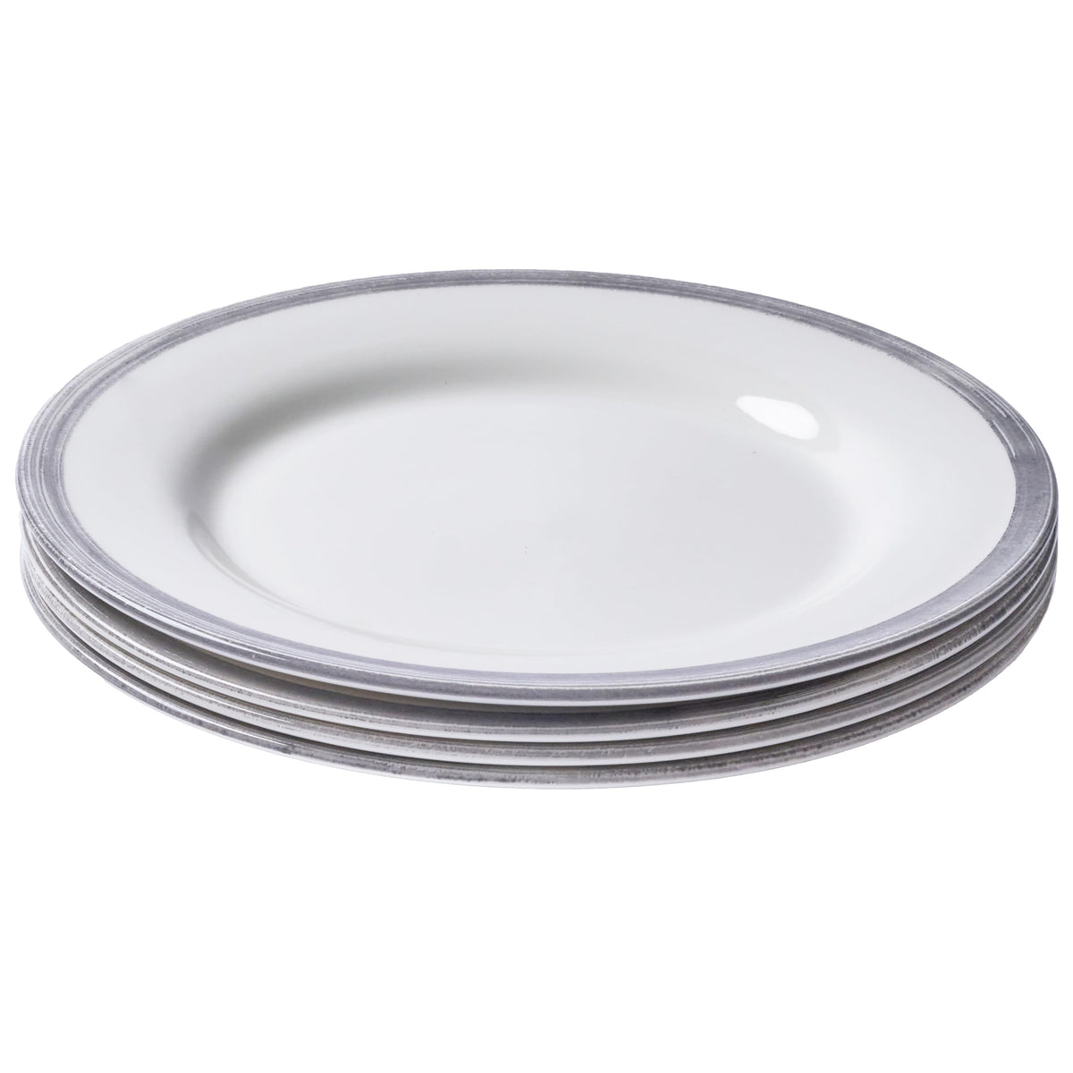Portmeirion Potter's Mist Dinner Plate - Blue, Set of 4