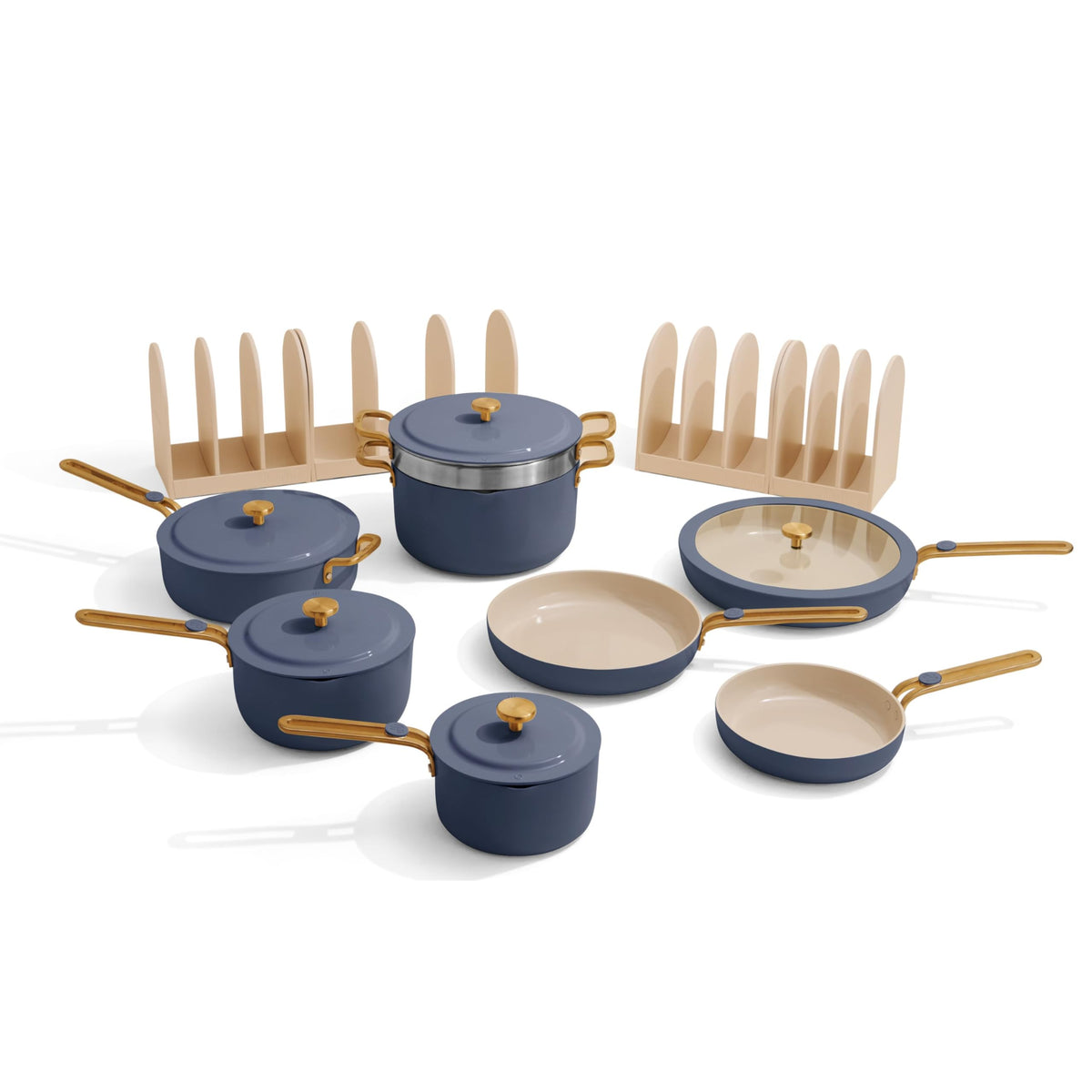 Our Place Essentials Cookware Set, 11-Piece Ceramic Cookware Set