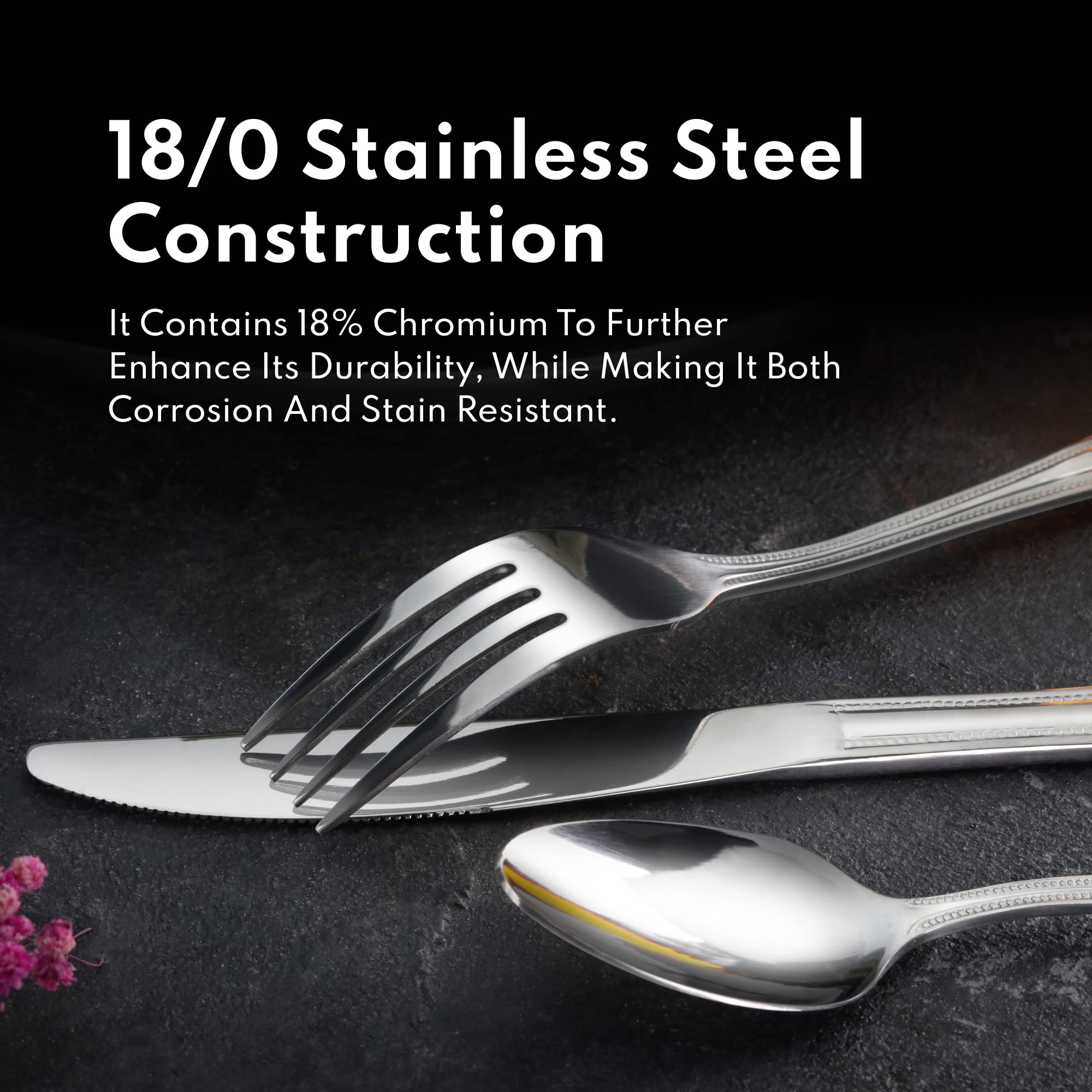 New Star Foodservice Shell Pattern 18/0 Stainless Steel Serving Spoon, 8.4-Inch, Set of 12, Commercial Grade