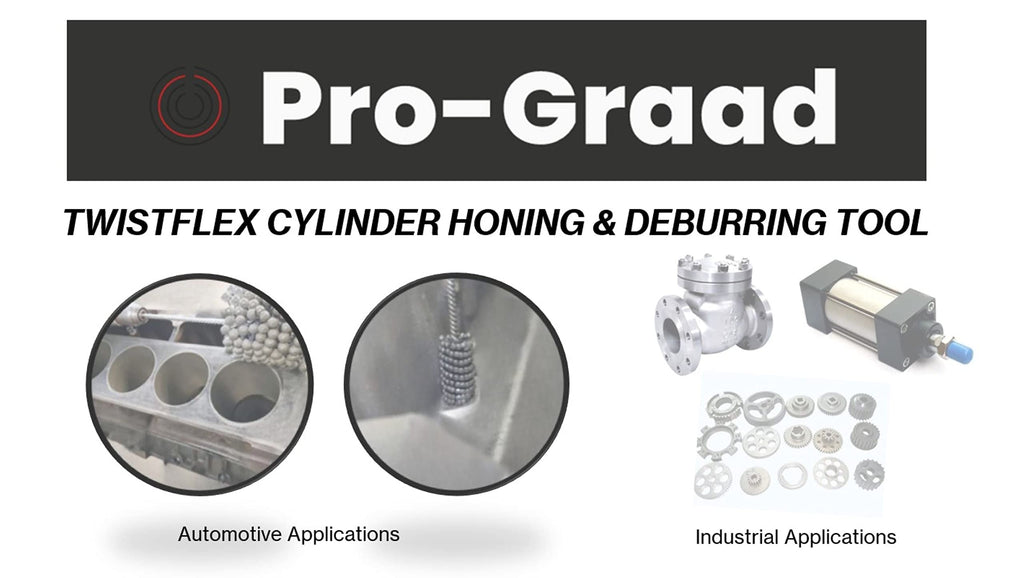 1" 240 Grit Silicon Carbide TwistFlex Cylinder Hone for 0.93"- 1.02" Bores