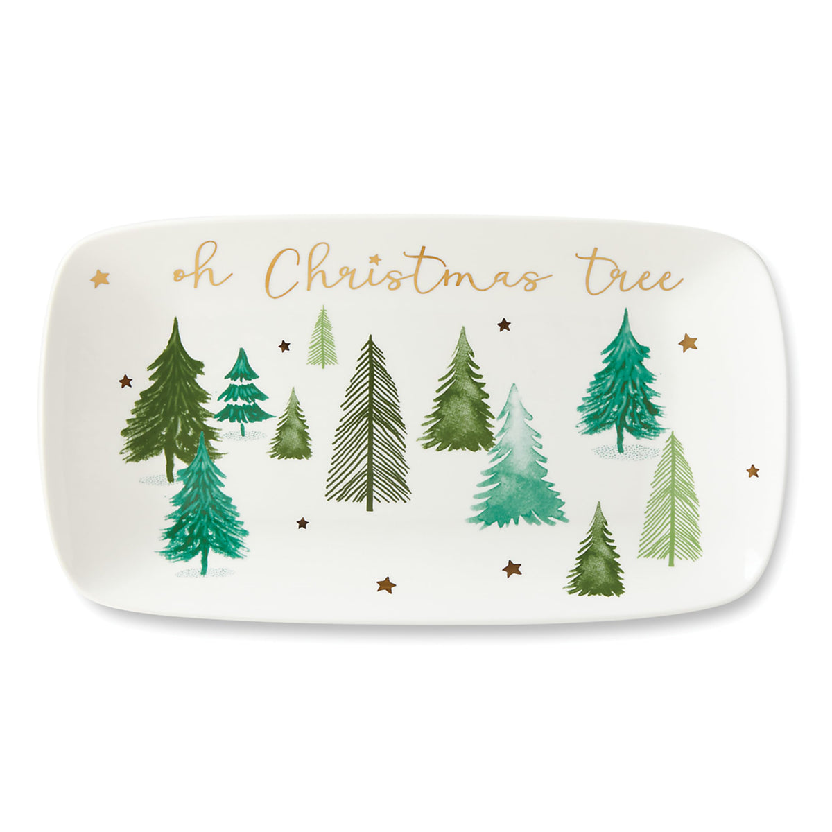 Lenox Balsam Lane Stoneware Christmas Serving Platter