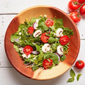 Rustic Wood Bowls for Serving Salads (Medium (11-12"))