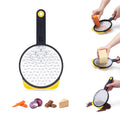 Dreamfarm Ograte Double Sided Cheese Grater - 3mm Medium Grating, Yellow