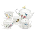 Lenox Butterfly Meadow Porcelain Teapot, 46oz