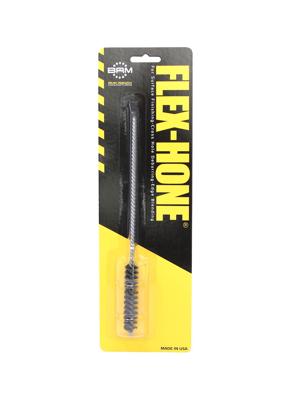 Brush Research BC12M600 Flex-Hone®, 0.472" (12mm) Diameter, 600 Grit, Silicon Carbide, for Mild Steel, Stainless Steel, Cast Iron and Softer Ferrous Materials