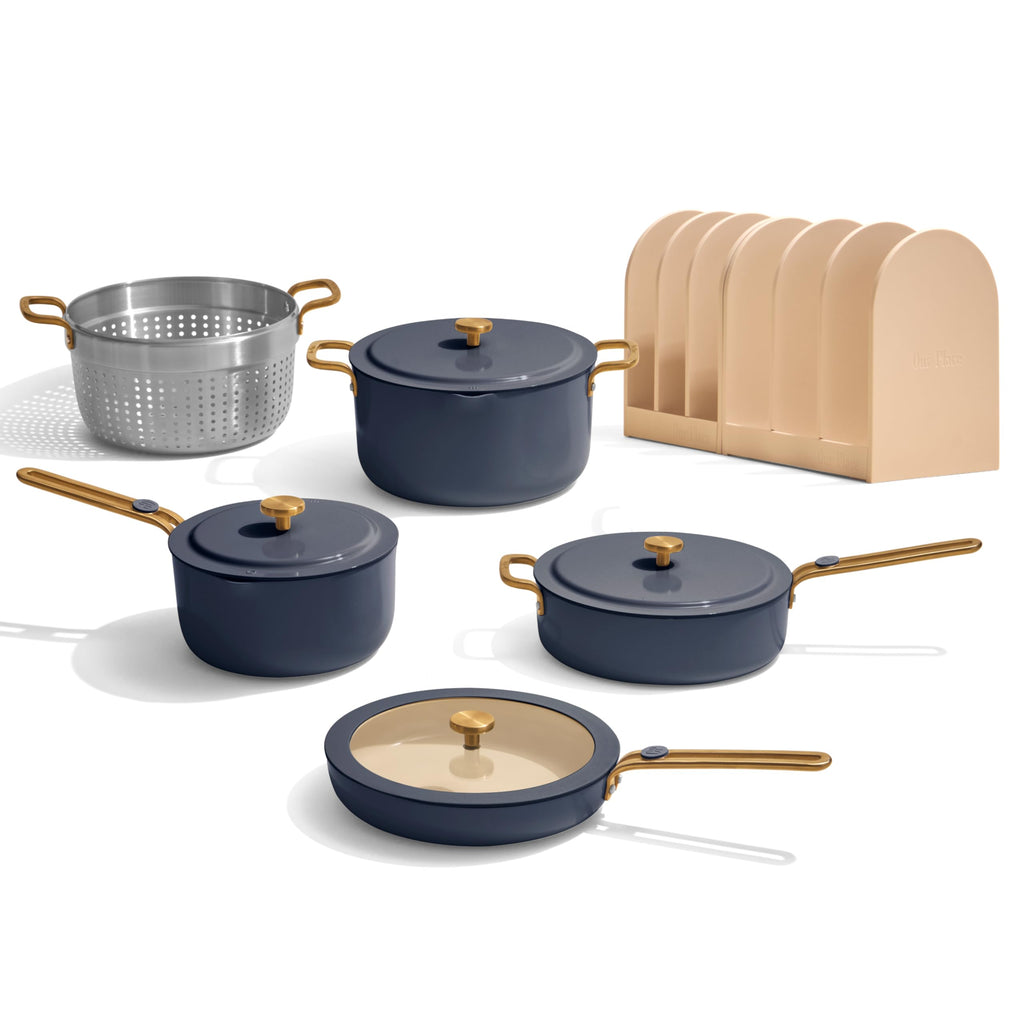 Our Place Essentials Cookware Set, 11-Piece Ceramic Cookware Set