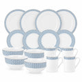 Portmeirion – Portmeirion Home – Dinnerware Set – Blue Indigo, Set of 16