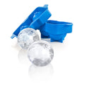 True Sphere Ice Tray, Silicone Mold for 2.25 Inch Extra Large Ice Balls, Easy to Release, Perfect for Whiskey, Bourbon, Cocktails, Mixed Drinks, Bar Cart Accessories, Home Bar Gifts, Set of 1, Blue