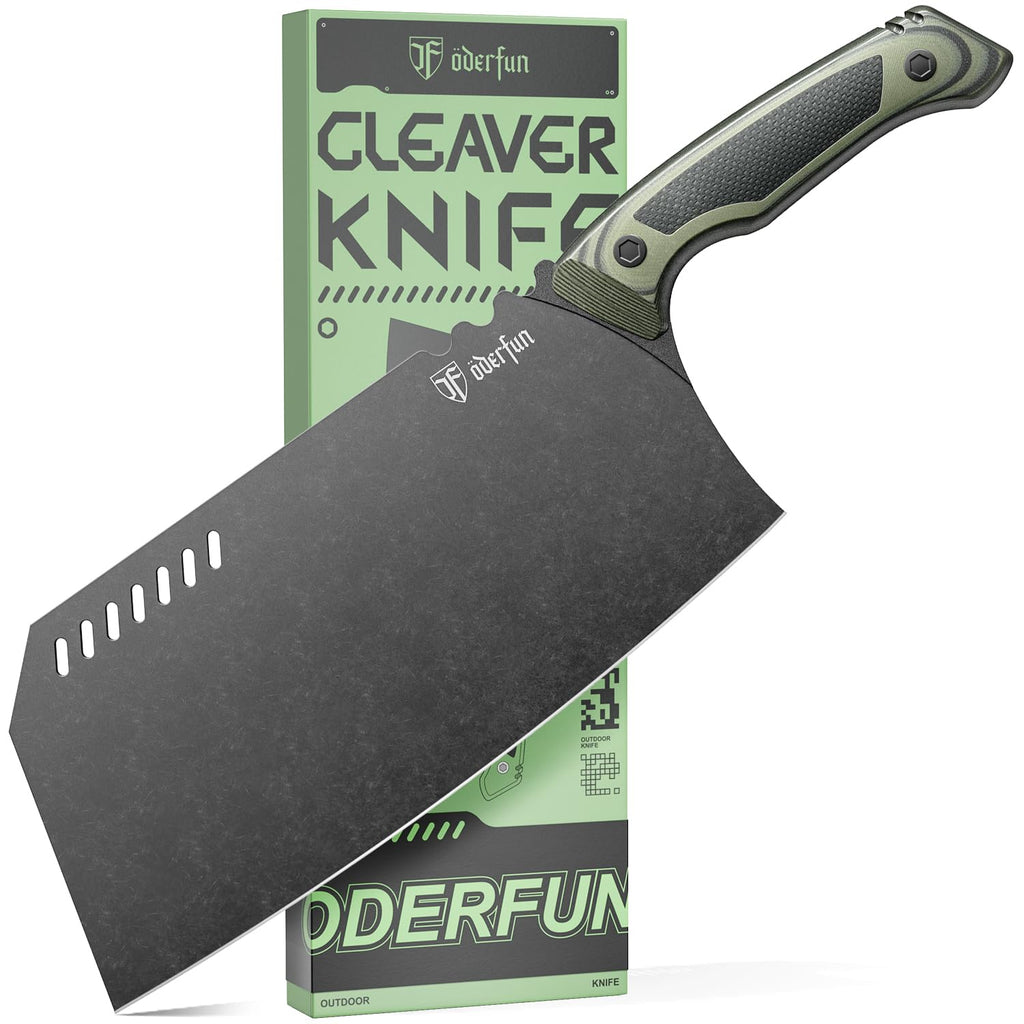 ODERFUN Kitchen Utility Knife, 5.5 Inch Chef Knife, Ergonomic G10 Handle