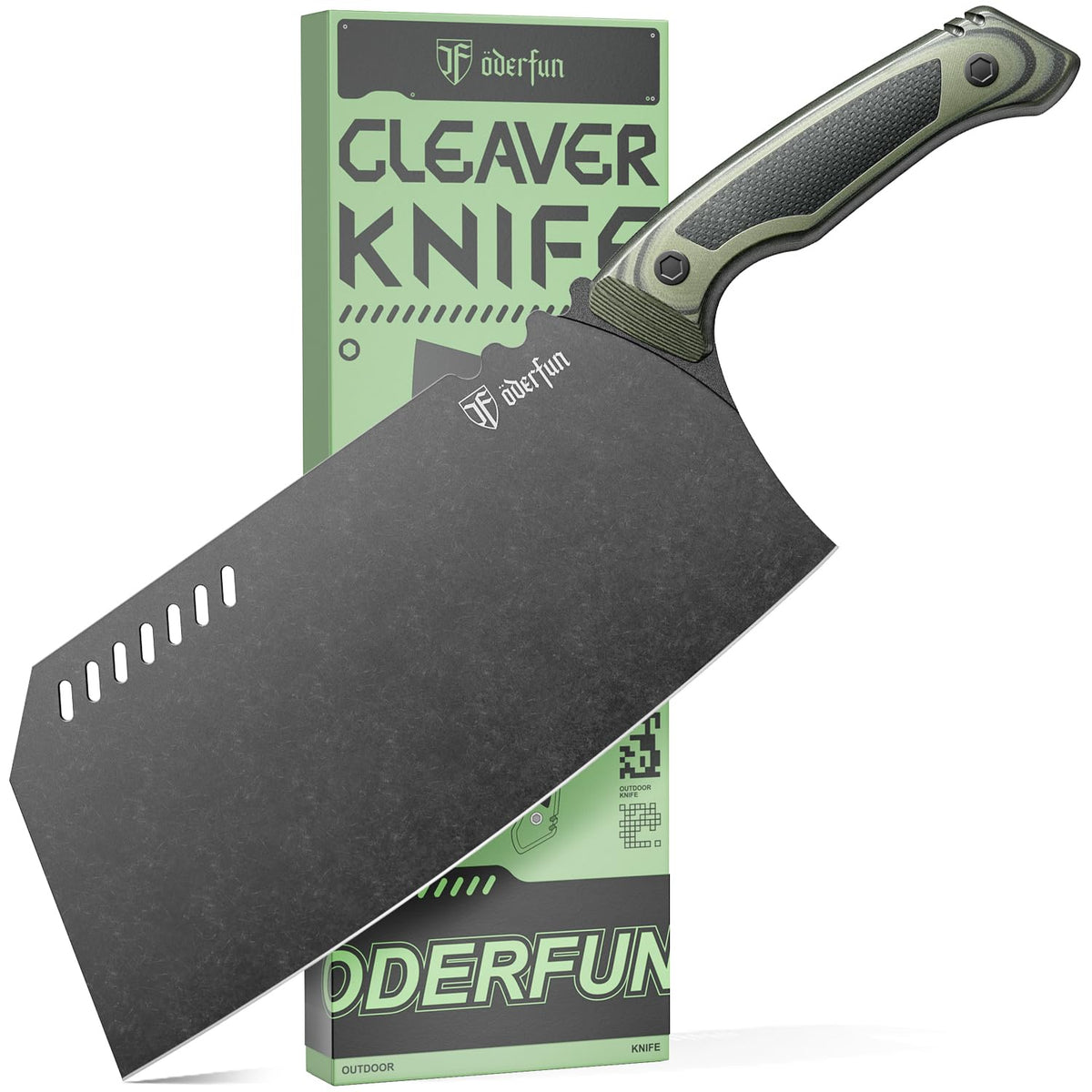 ODERFUN Kitchen Utility Knife, 5.5 Inch Chef Knife, Ergonomic G10 Handle