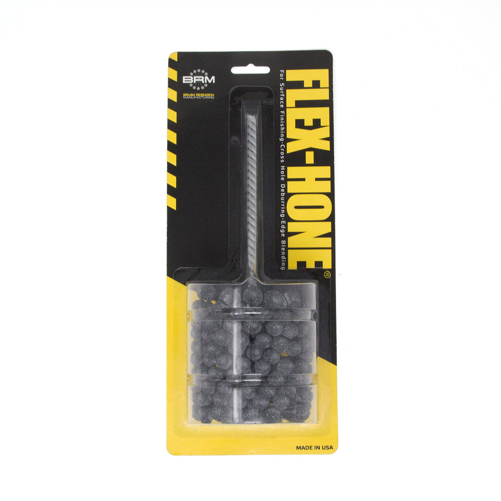 Brush Research BC23412 FLEX-HONE®, 2-3/4" (69.9mm) Diameter, 120 Grit, Silicon Carbide, For Mild Steel, Stainless Steel, Cast Iron and Softer Ferrous Materials