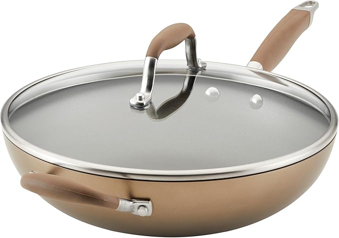 Anolon Advanced Home Hard-Anodized Nonstick Frying Pan, 10.25-Inch Nonstick Pan