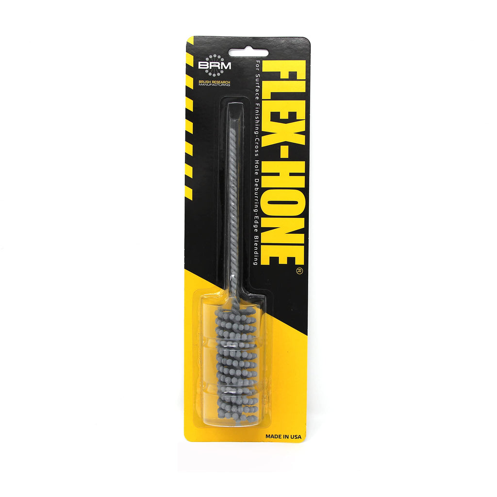 Brush Research BC10012 FLEX-HONE®, 1" (25.4mm) Diameter, 120 Grit, Silicon Carbide, For Mild Steel, Stainless Steel, Cast Iron and Softer Ferrous Materials