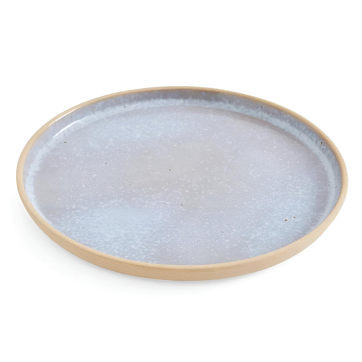 Portmeirion Minerals 10.5" Dinner Plate, Rose Quartz - Modern Stoneware Plate, Artisan-Crafted with Gentle Curves, Durable & Stylish for Dining, Microwave & Dishwasher Safe - Made in Portugal