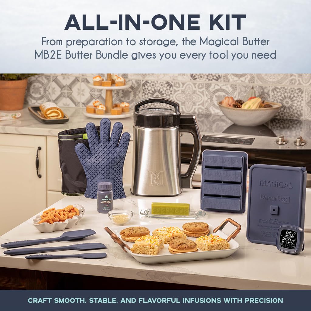 Magical Butter MB2e Butter Bundle - DecarBox, Lecithin & Butter Tray