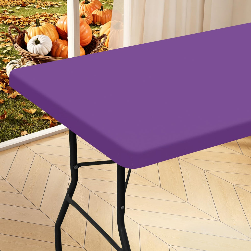 homing Rectangle Table Cloth Cover 6 Foot Elastic Fitted Tablecloth