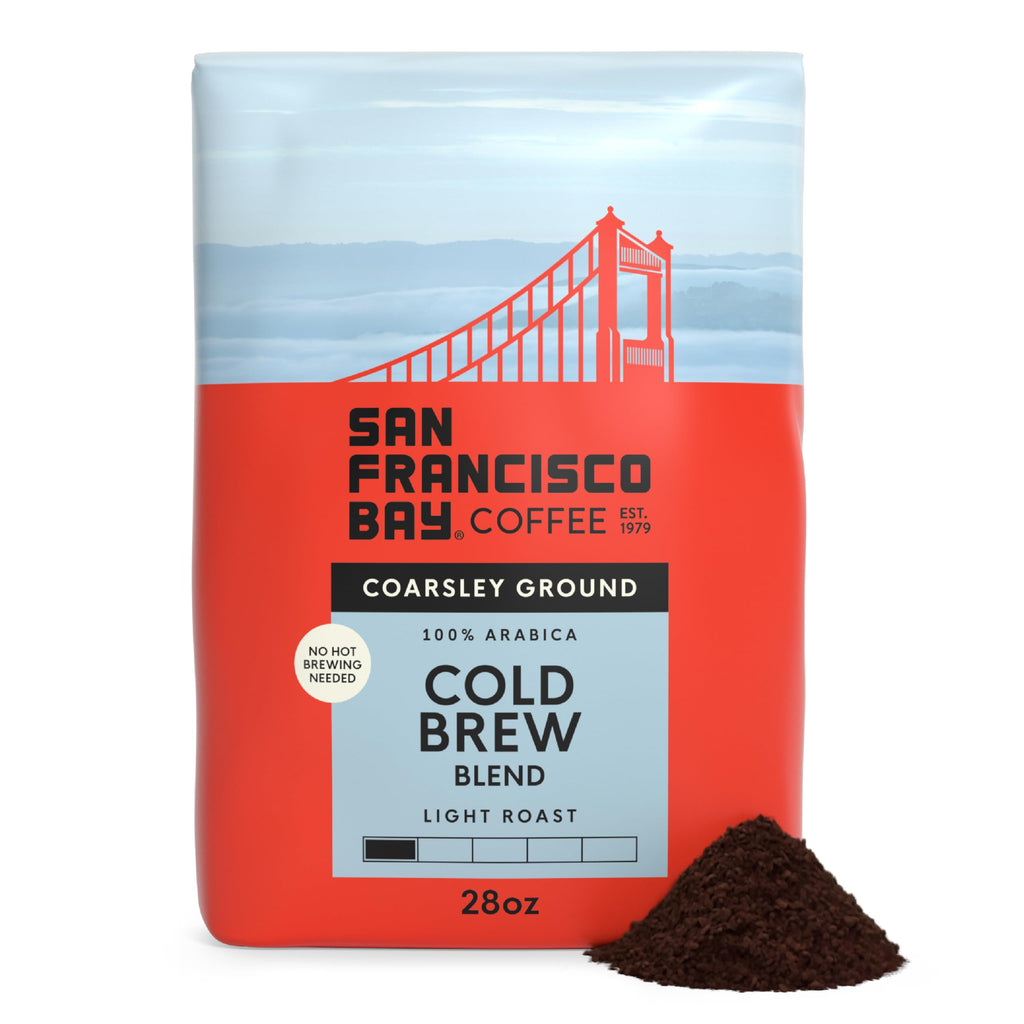San Francisco Bay Coffee French Roast Ground Coffee, 28 oz bag