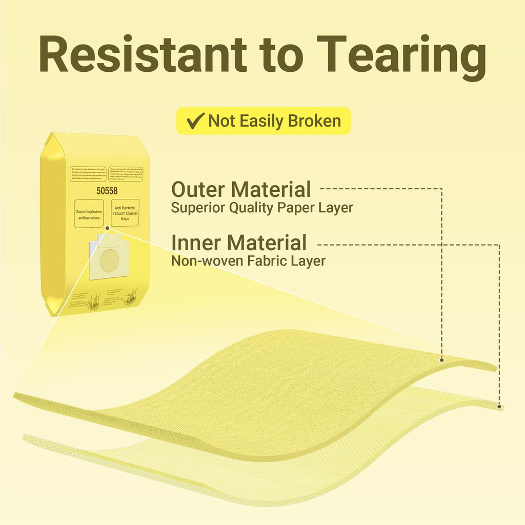 50558 Canister Cleaner Bag Replacement for Kenmore Vacuum