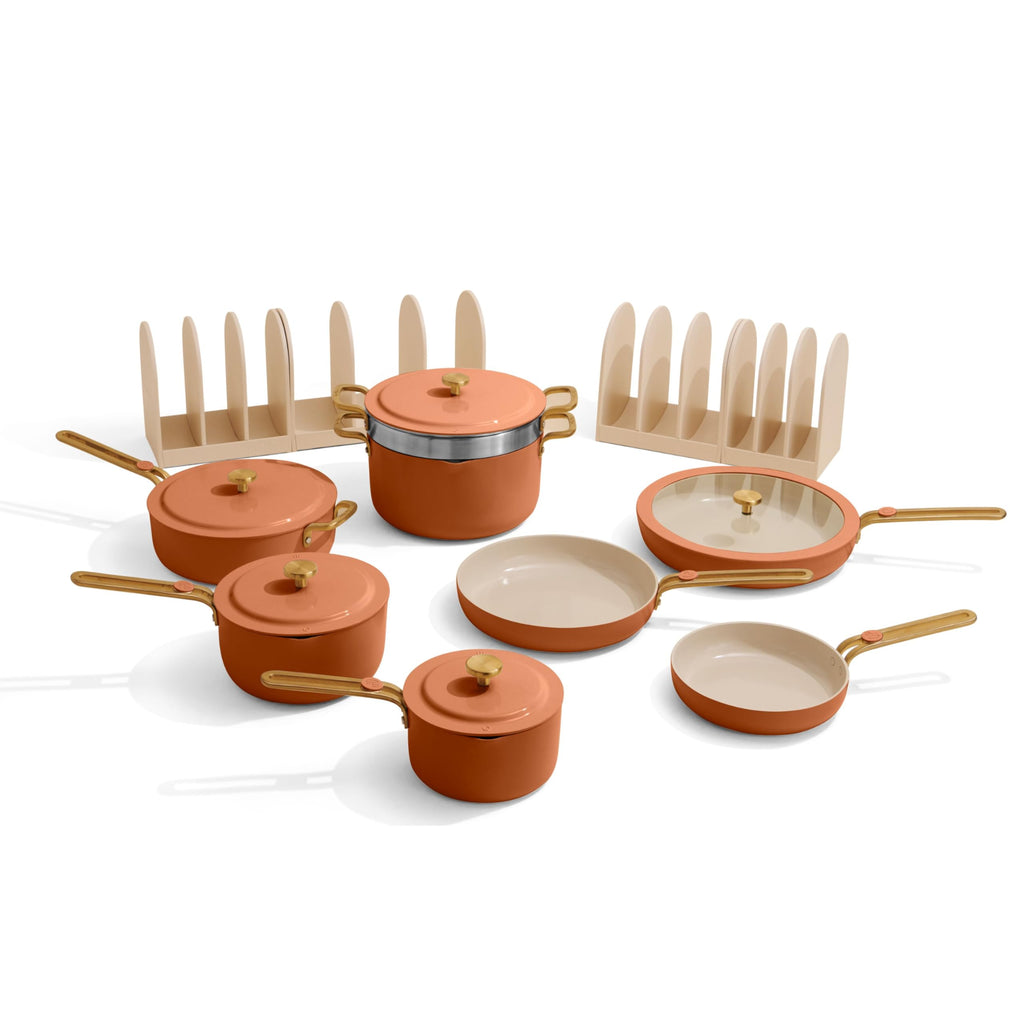 Our Place Essentials Cookware Set, 11-Piece Ceramic Cookware Set