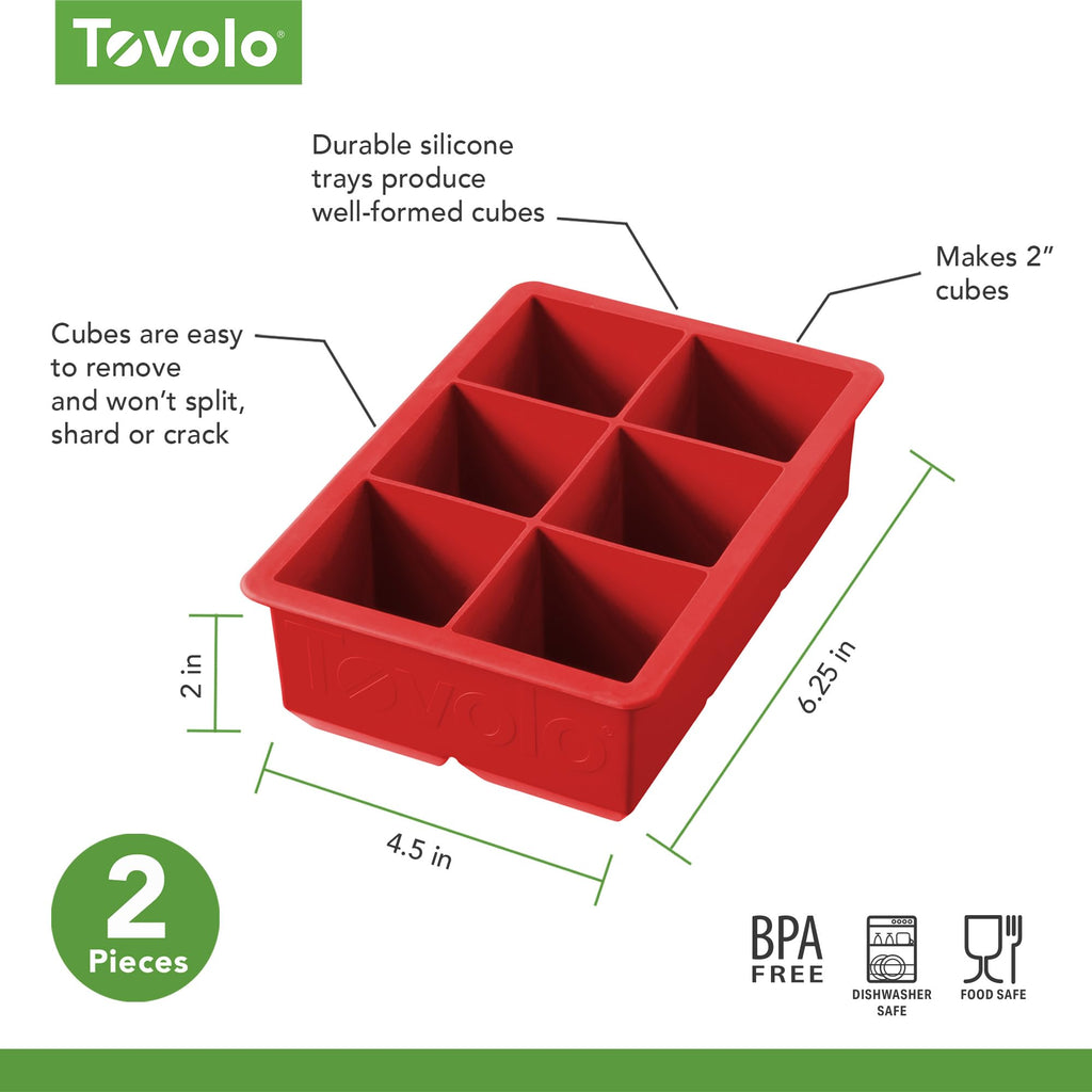 Tovolo, Ice Cube Tray King Candy Apple