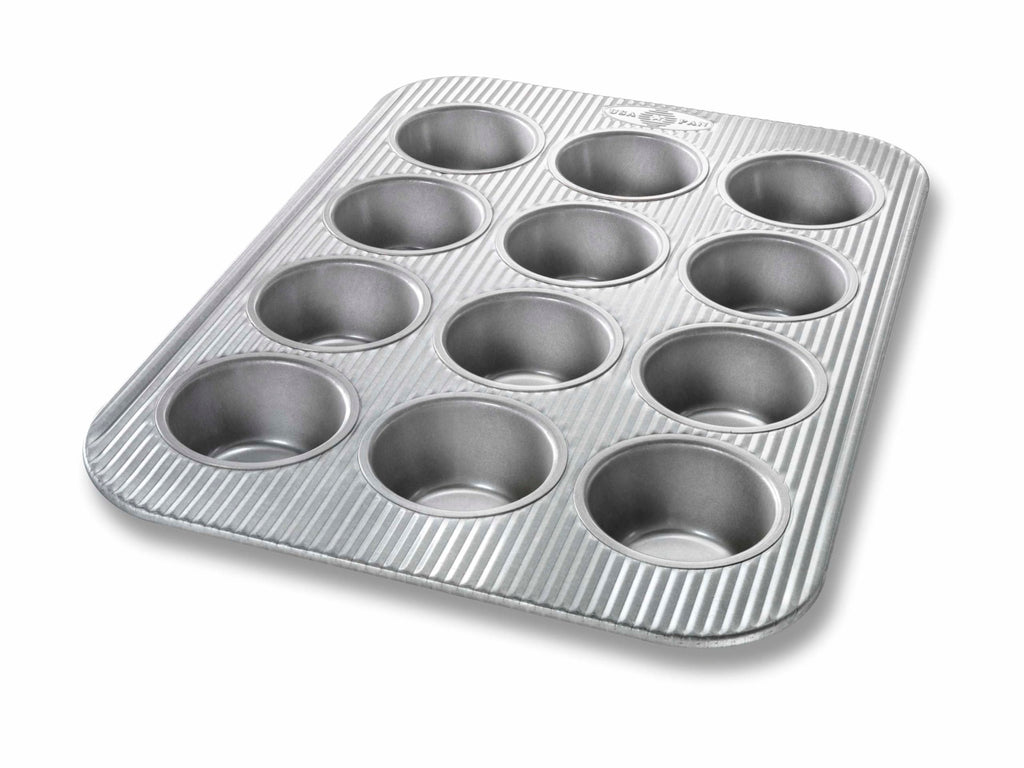 USA Pan Nonstick Toaster Oven 6 Cup Muffin Pan, Aluminized Steel