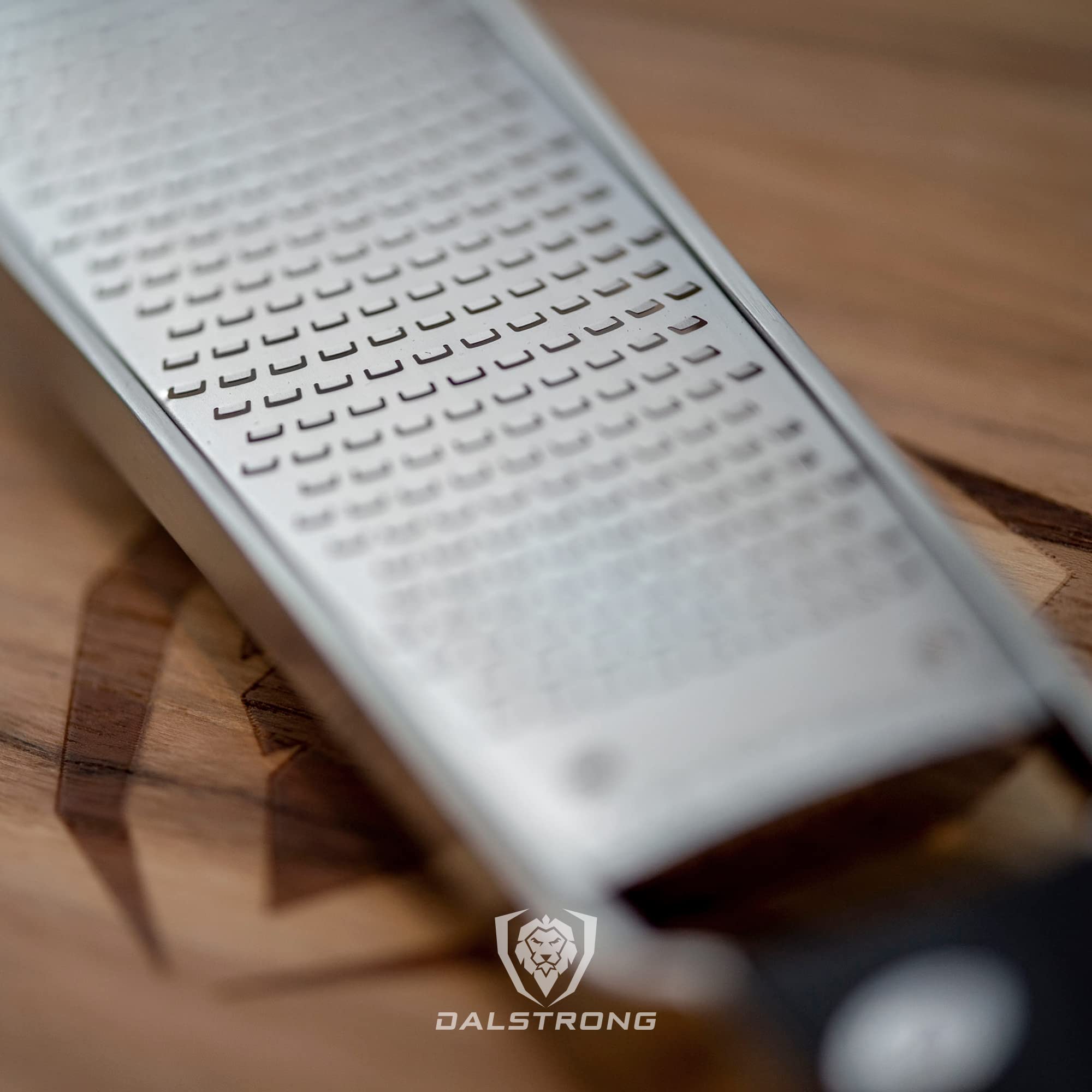 Dalstrong Professional Narrow Grater - Zester - #304 Stainless Steel Blade - G10 Handle Kitchen Shredder - w/Blade Cover - Citrus, Hard Spices, Chocolate, Garlic, Ginger - NSF Certified