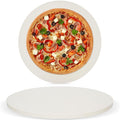 GOOD GAIN Pizza Stone for Oven Grill - 15'' Round Baking Stone for Bread, Pies | Cordierite Oven Stones for Cooking | Indoor,Outdoor | Durable, Heat Shock Resistant (White)