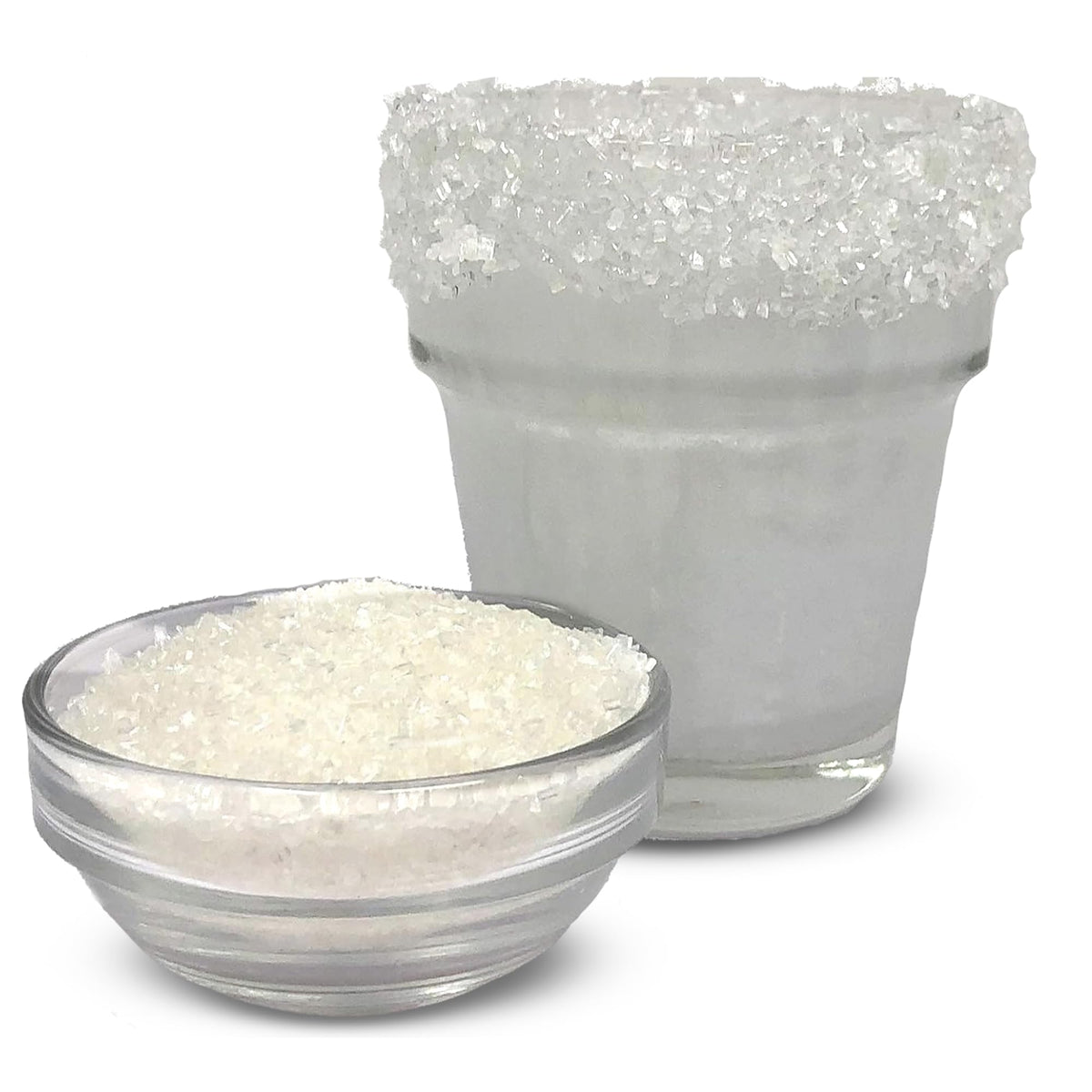 Snowy River Blue Dream, Cocktail & Margarita Sugar Rimmer - Vibrant Naturally Colored Sugar for Cocktail Rimming, Baking & Decorating, Medium Crystal - 80oz