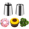 Suuker Large Piping Tips Piping Tips Set, Stainless Steel