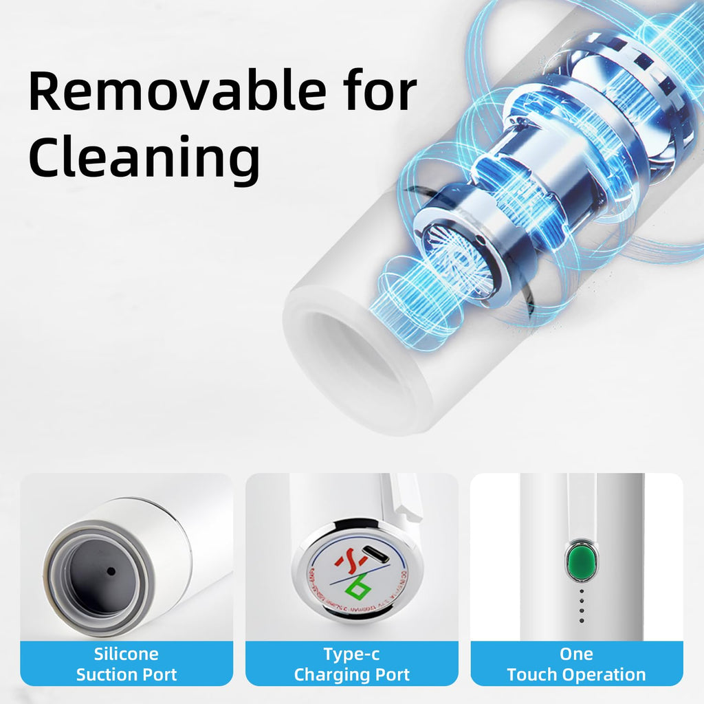 Vixino Vacuum Sealer, vacuum sealer for food, handheld vacuum sealer(Vacuum Sealers+ 10 reusable vacuum seal bags)