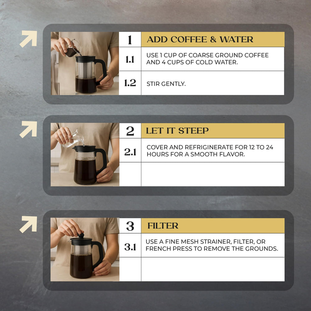 French Vanilla - 2 lb bag - Flavored Cold Brew Coffee - Inspired Coffee Co. - Coarse Ground Coffee