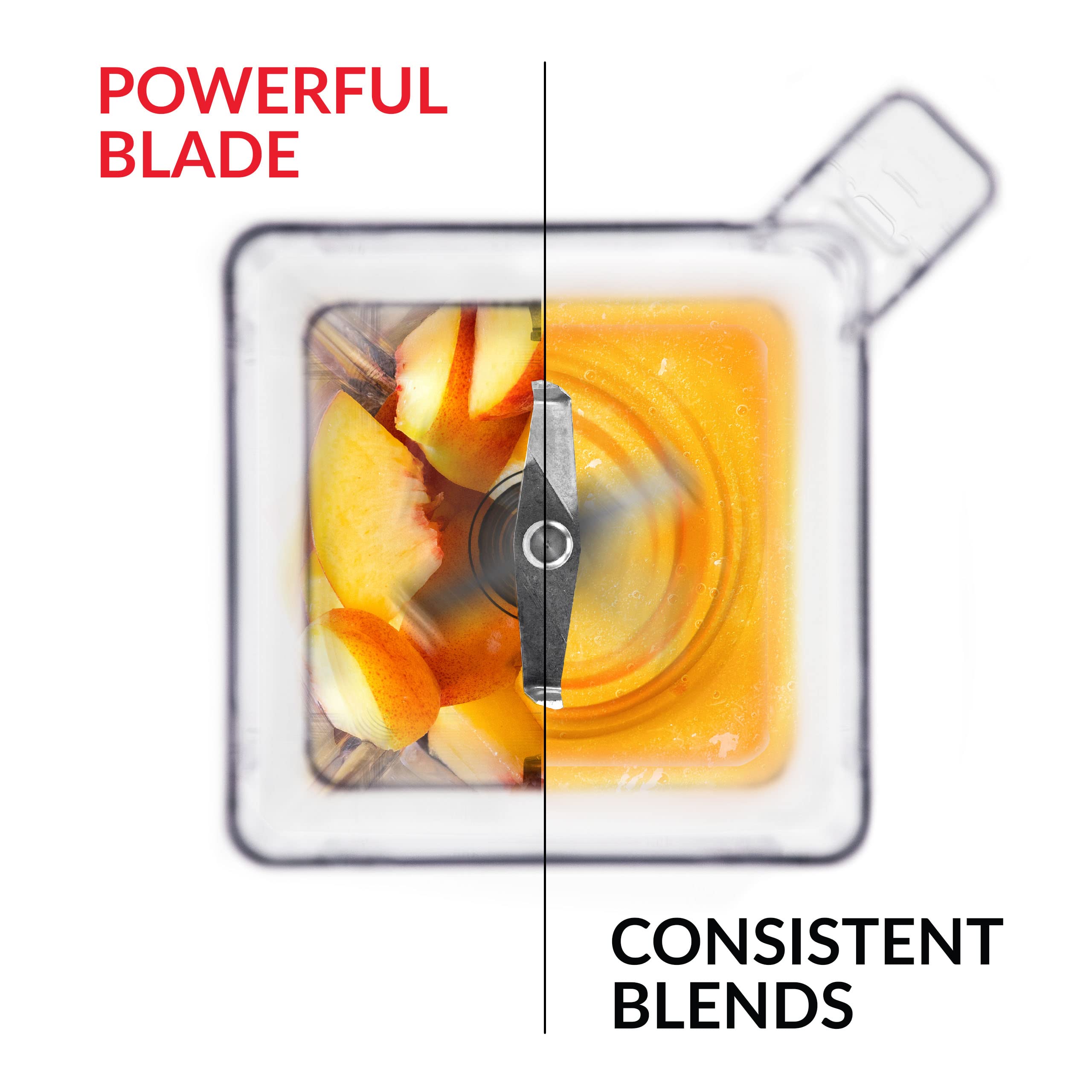 Blendtec Classic 575 Blender- WildSide+ Jar (90oz) and Four Side Jar (75oz) BUNDLE- 4 Pre-programmed Cycles-5-Speeds - Professional-Grade Power-Self-Cleaning - Poppy Red
