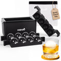 Clear Ice Ball Maker - Round Ice Cube Mold, 8 Spheres, 2-Inch by CUBARO