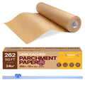 Katbite Heavy Duty Parchment Paper Roll, 15 in x 115 ft, 145 Sq Ft, White