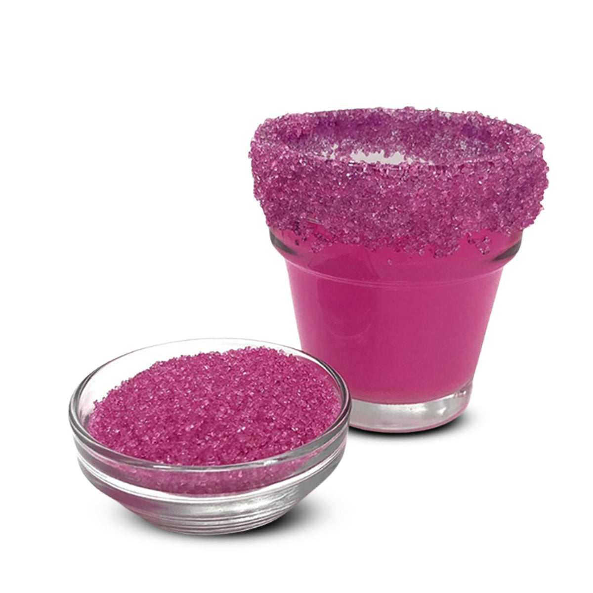 Snowy River Blue Dream, Cocktail & Margarita Sugar Rimmer - Vibrant Naturally Colored Sugar for Cocktail Rimming, Baking & Decorating, Medium Crystal - 80oz