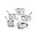 All-Clad D5® Stainless Steel 10-Piece Cooking Set, Made in the USA
