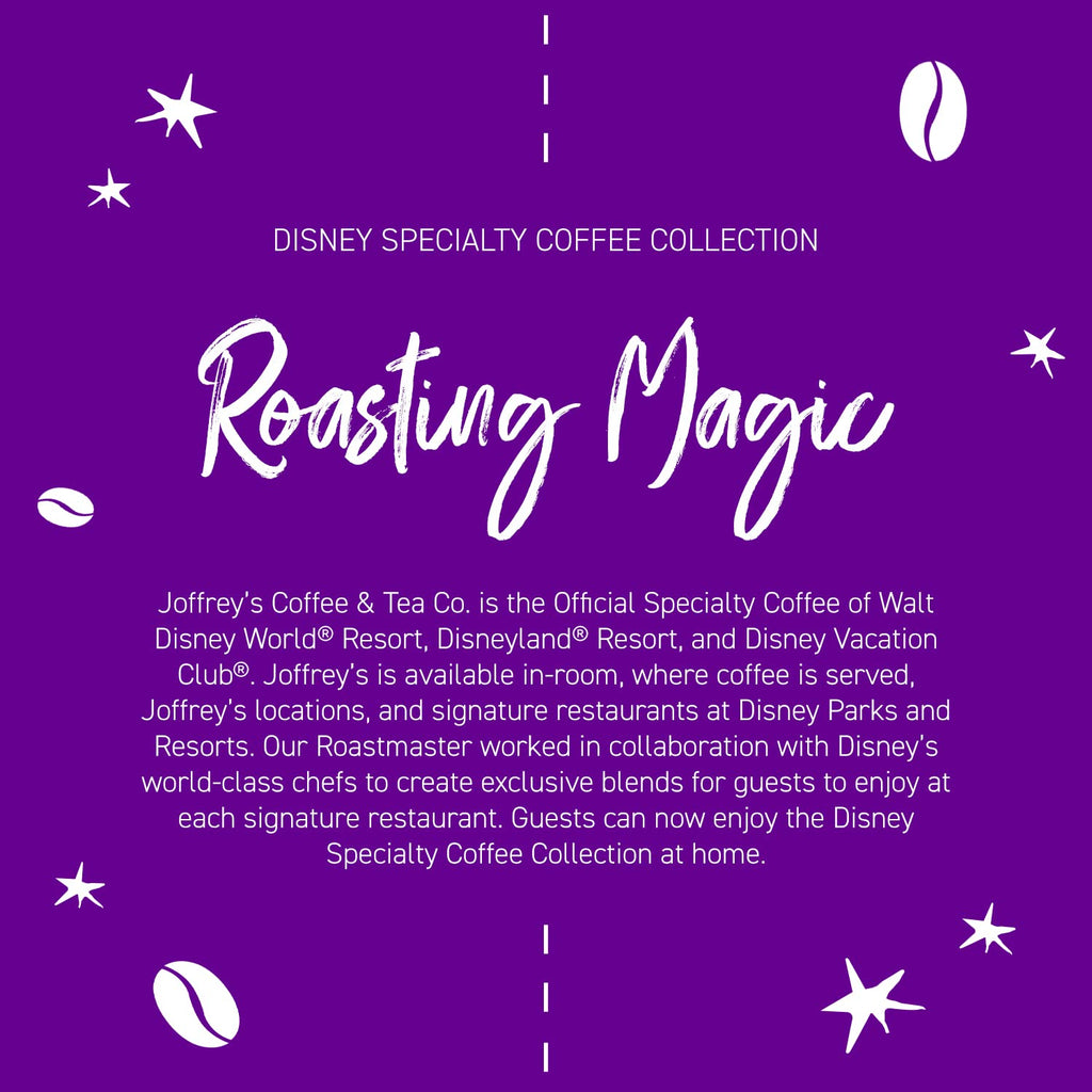 Joffrey's Coffee - Disney Encanto Familia Madrigal Blend, Disney Specialty Coffee Collection, Medium Roast, 100% Arabica Bean (Whole Bean, 11 oz)