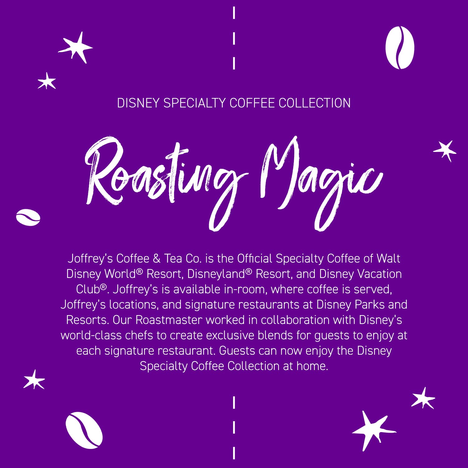 Joffrey's Coffee - Disney Encanto Familia Madrigal Blend | Artisan Medium Roast Coffee, 100% Arabica Beans, Brew or French Press (Ground, 11 oz)