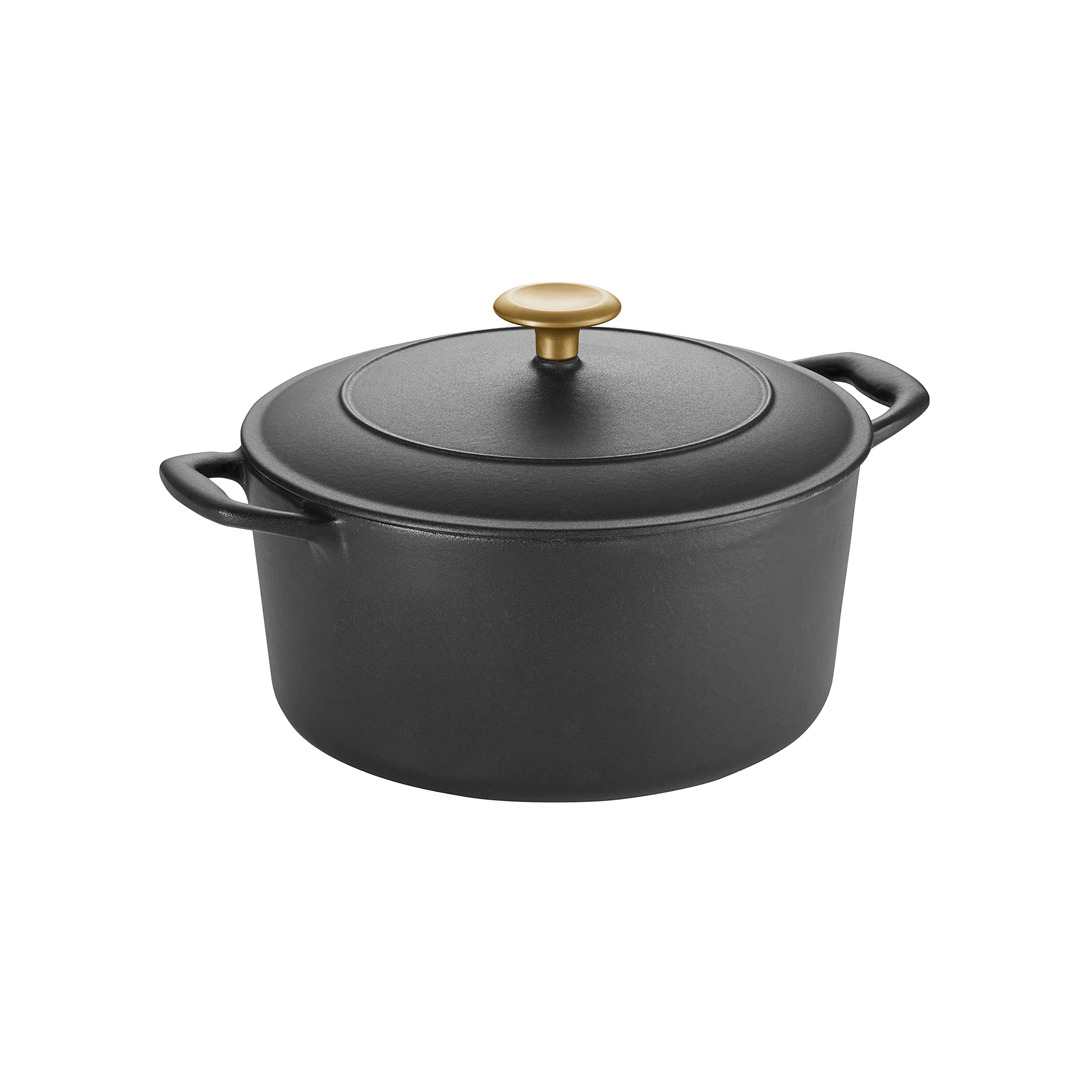 Tramontina Bestow Enameled Cast Iron 5.5-Qt Round Dutch Oven Pot with Lid
