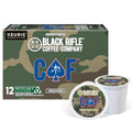 Black Rifle Coffee Company CAF, 12 Count, Medium Roast K Cups - Single Serve K Cups Coffee Pods - Kcup Pods Compatible with all Keurig machines - Made from Arabica Beans