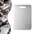 Titanium Cutting Board - 100% Pure for Kitchen - Cutting Edge Hygiene & Durability, Home Cooking