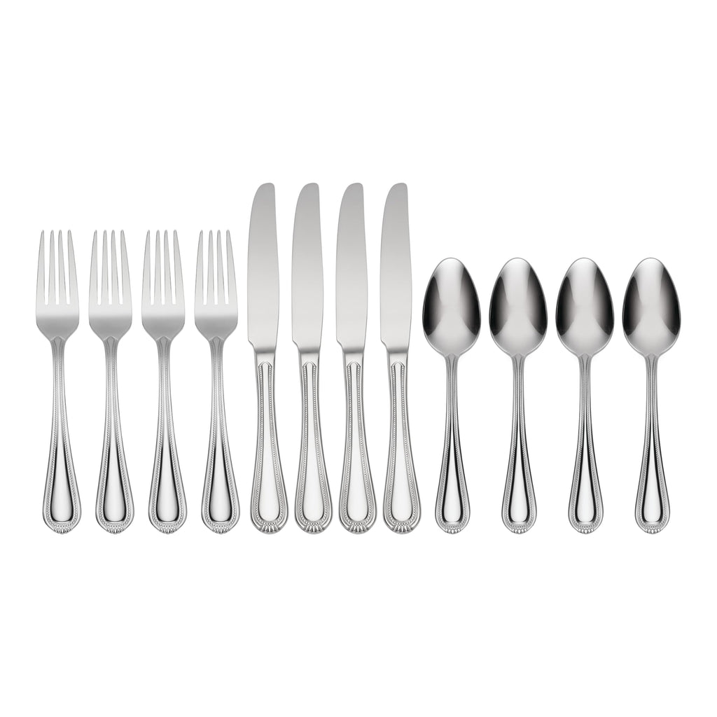 Oneida Countess 45-Piece 18/0 Silverware Set for 8, Flatware