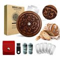 Bread Lame Sourdough Scoring Tool, Wooden UFO Bread Scorer with 5 Blades
