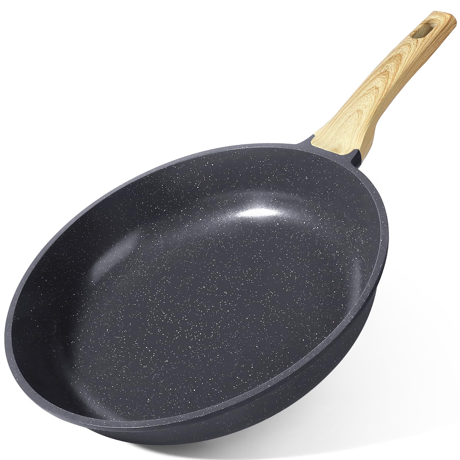 GiPP Ceramic Nonstick Frying Pan - 10 Inch Healthy Non-Toxic Non Stick Skillet Omelette Pans, Induction Compatible Chef Pan, PFAS & PFOA-Free, Dishwasher Safe, Stay Cool Handles Visit the Store