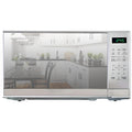 Total Chef 0.7 Cu Ft Microwave Oven - Countertop Small Kitchen Appliance, Stainless Steel Microwave with Digital Touch, Pre-Set Functions, 10” Turntable, 700 Watt