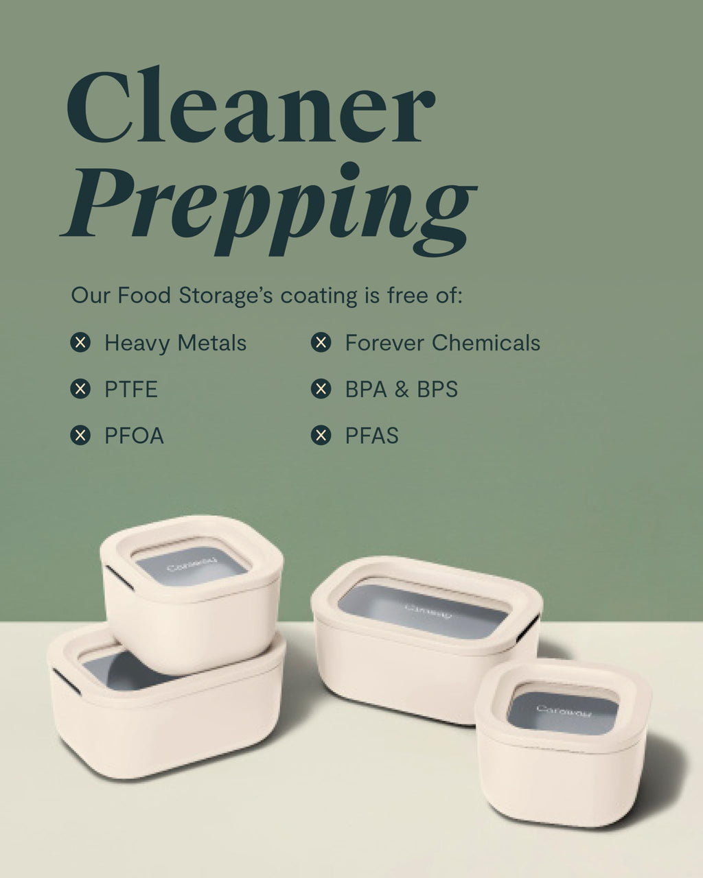 Caraway Mini Rectangle Food Storage Container