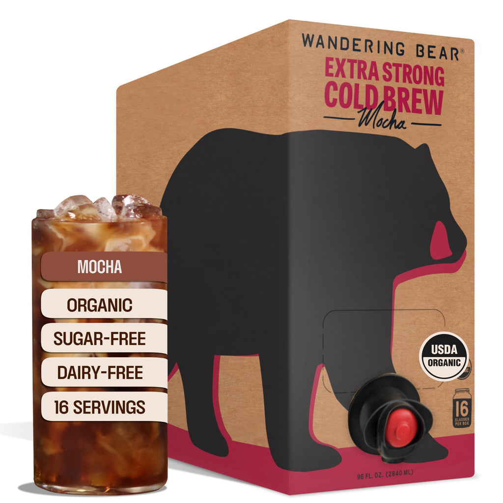 Wandering Bear Organic Caramel Cold Brew On Tap - 96 fl oz, Iced Coffee